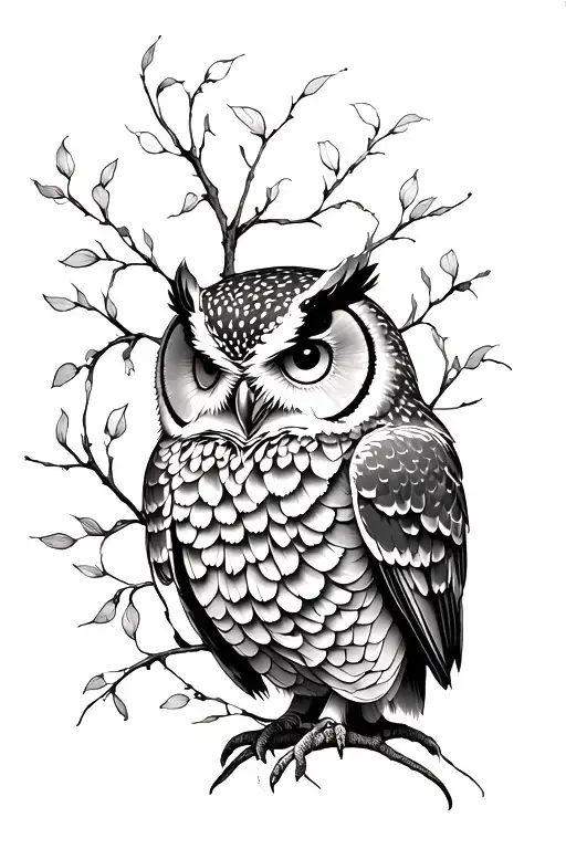 Louve And Owl