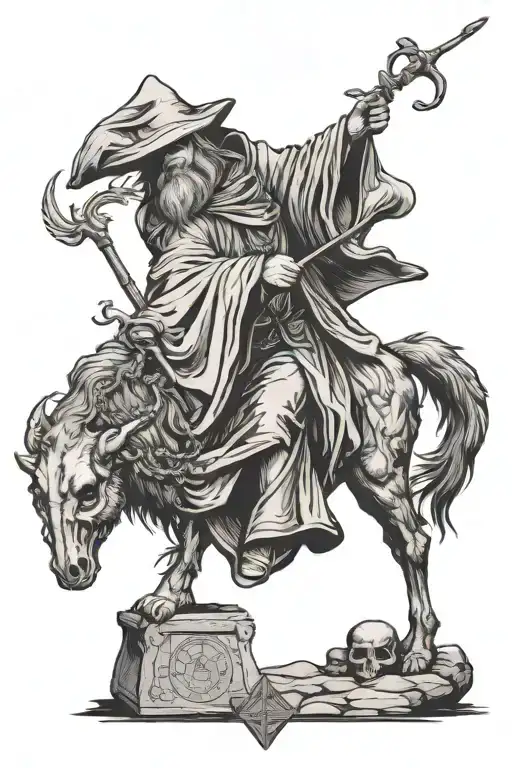 The Hermit Tarot Card