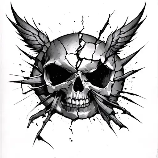 Broken Inside But Strong On Outside