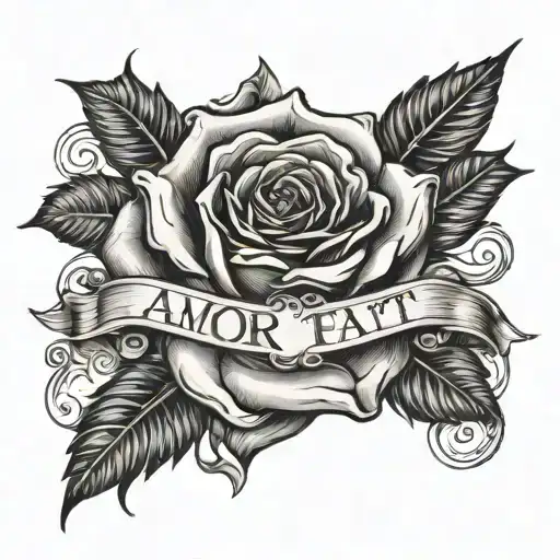 Rose And Amor Fati Text