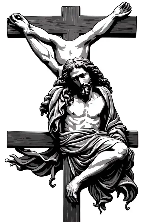 Jesus On A Cross