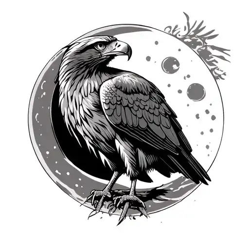 Libra Hawk Waning Gibbos Moon