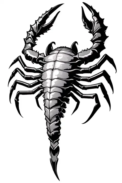 Asmodeus Scorpio Tattoo Design Iconic Inspired Design