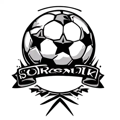 Soccer Ball Made Of Stars
