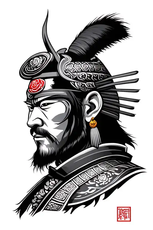 Samurai Face