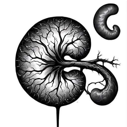 Kidney And Tree