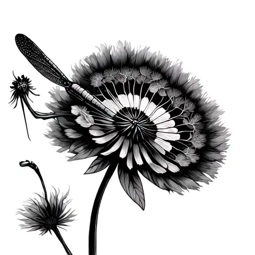 Dragonfly Dandelion