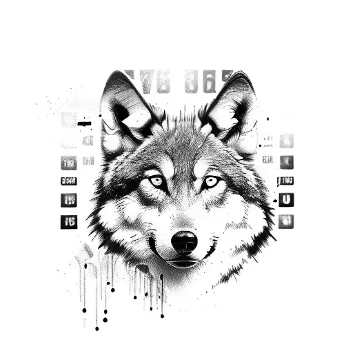 Wolf And Time Clock