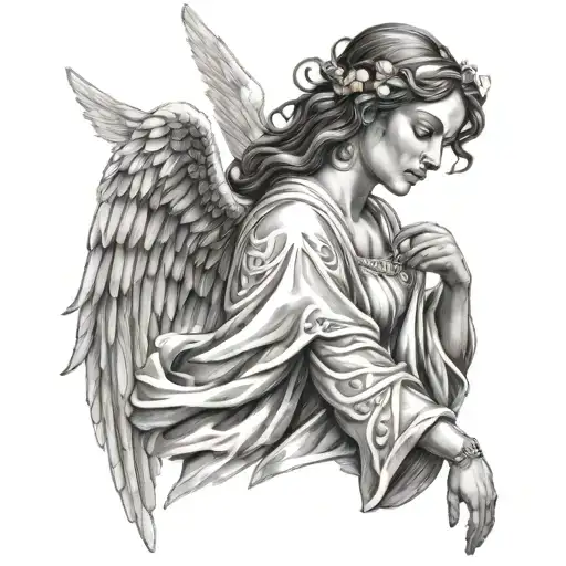 Female Angel Robe Mother