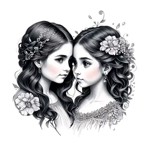 Sister And Brother Commun