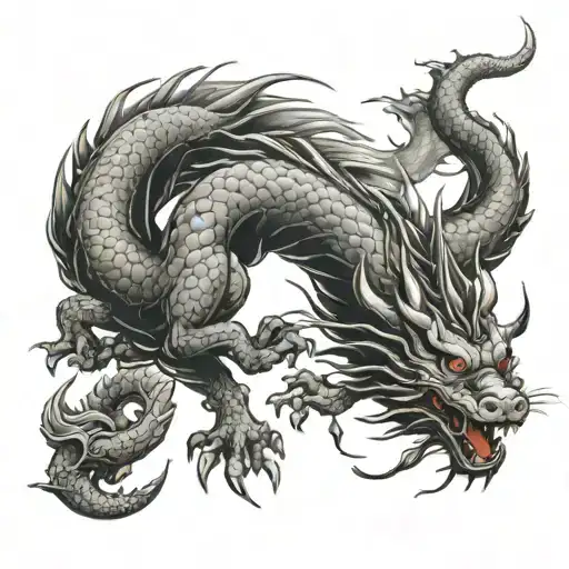 Chinese's Dragon Chinses Horse