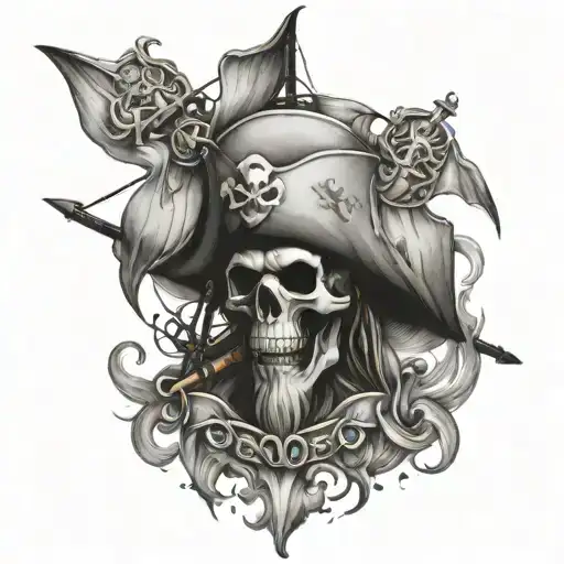 Full Back Pirate Theme Based