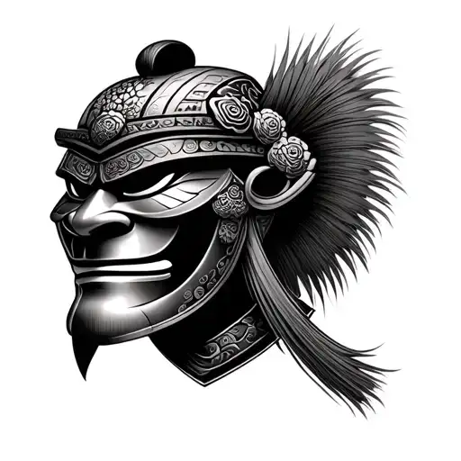 Japanese Samurai Mask