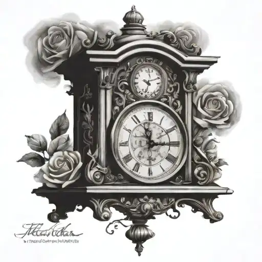 Grand Father Clock With The Time And Date Of May 16 2024