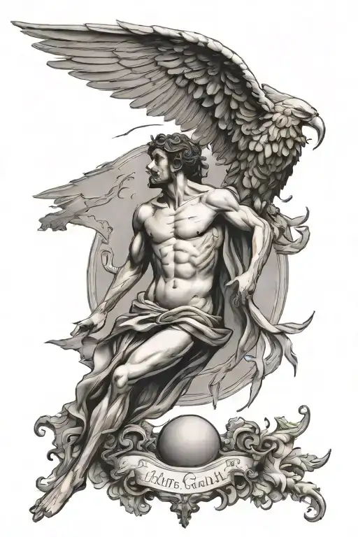 Creation Of Adam Memento Mori Memento Vivere Fall Of Icarus