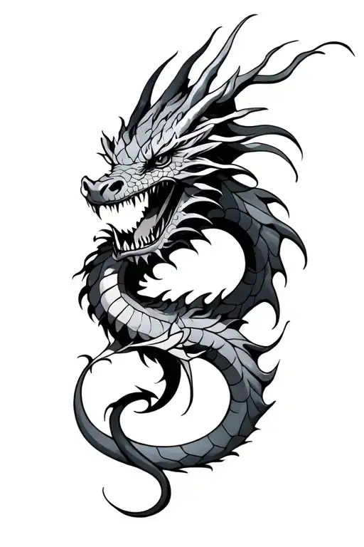 Dragon Tattoo Design