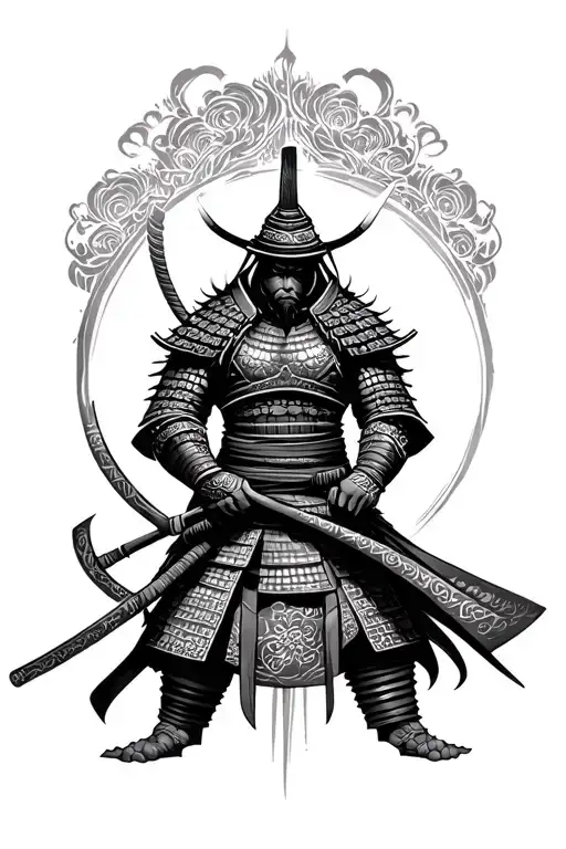 Samurai Half Sleeve Inspired