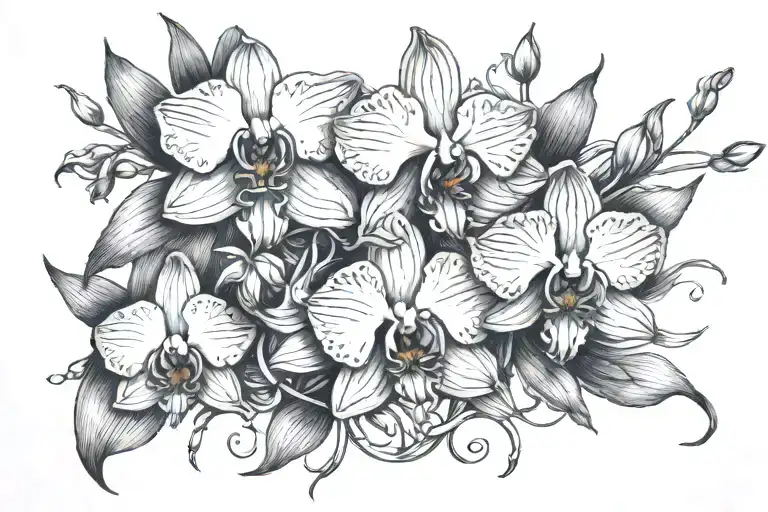 Henrietta Japhet Orchid Flowers And Vines To Flatter Collarbones