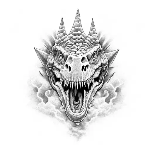 Angry Dinosaur Roaring