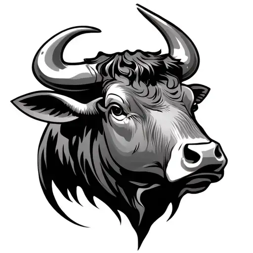 Astrological Sign Bull On The Pectoral
