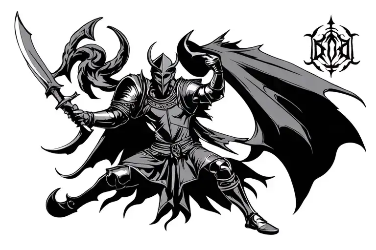 Doko Libra Zodiac Knight Attacking