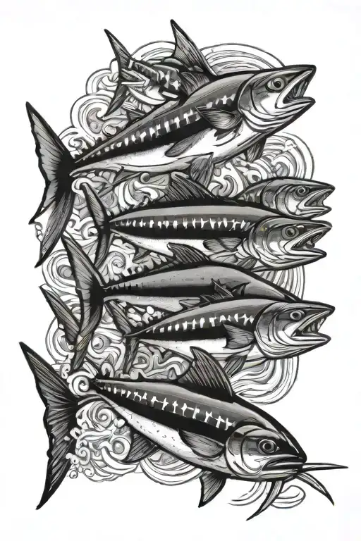 Ocean American Flag Family Tuna