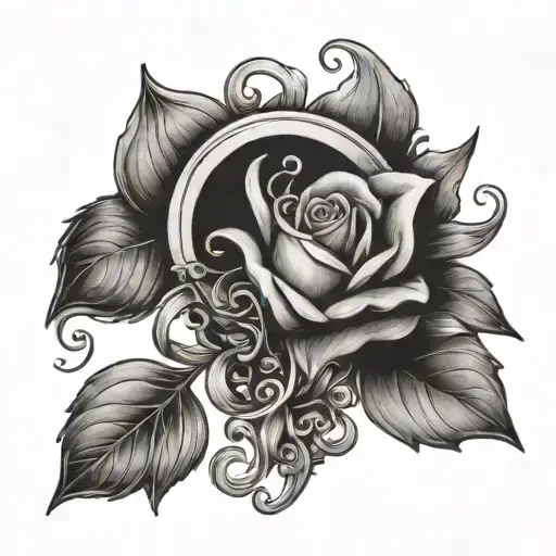 Tattoo About The Stability Of Love And Hope For Life And Enjoying Life