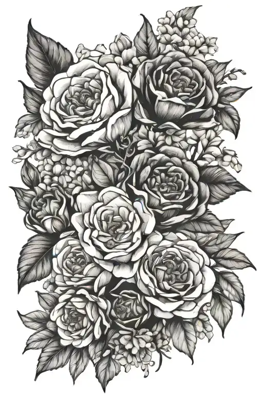 Birth Flower Bouquet