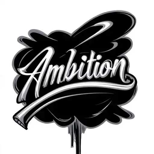 Ambition Lettering