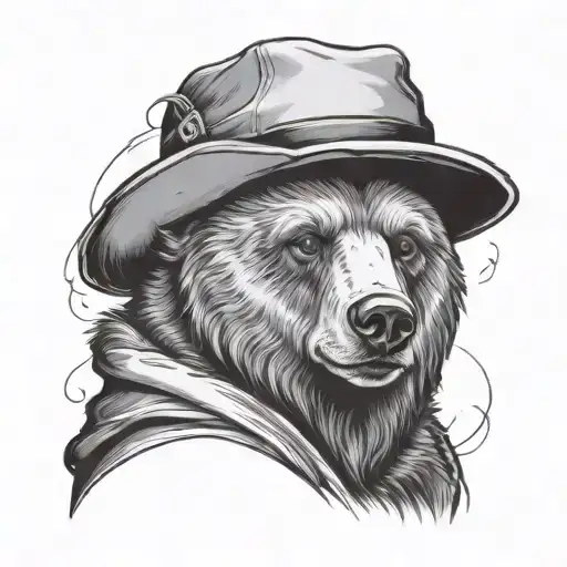 Bear On A Hat