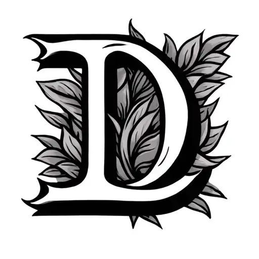 Friendship Symbol And Letter D