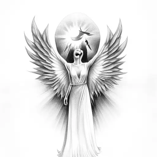 Falling Angel From The Sun