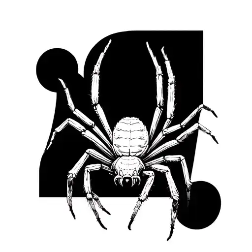 Spider On The Forearm