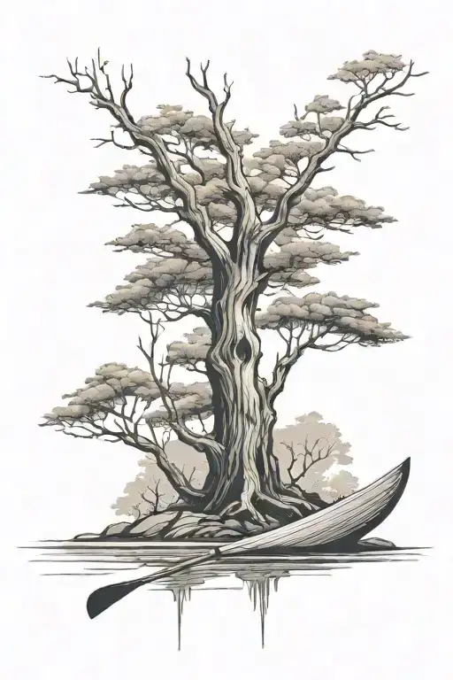 Tree And Paddle