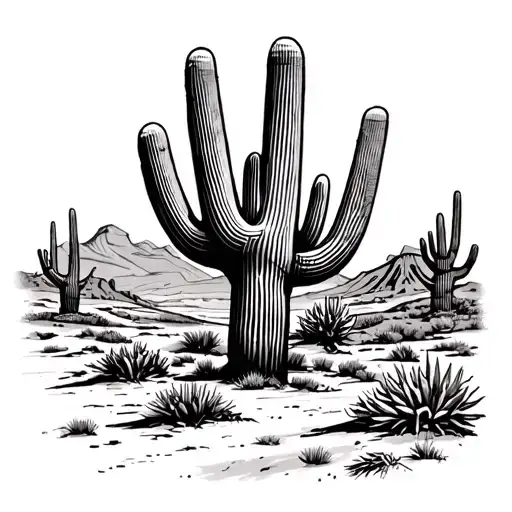 Arizona Desert Scene