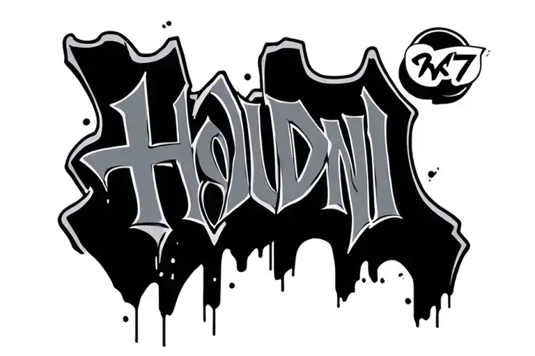 Word 7Houdini In Graffiti Wall