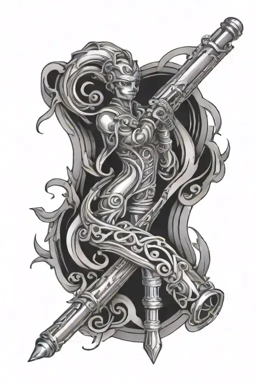 Aquarius Cancer Lightsaber Intertwined