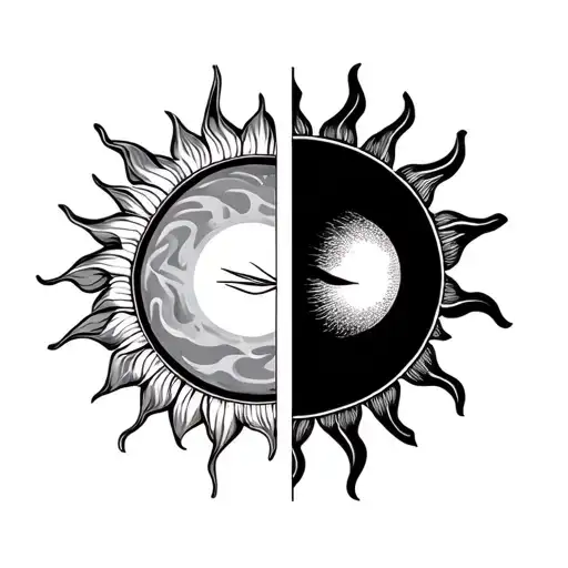 Sun And Soliel Sun On Two