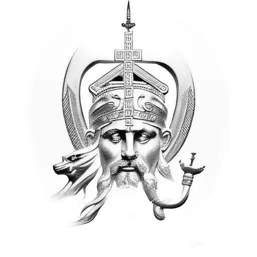 Greece Colesium With Zeus