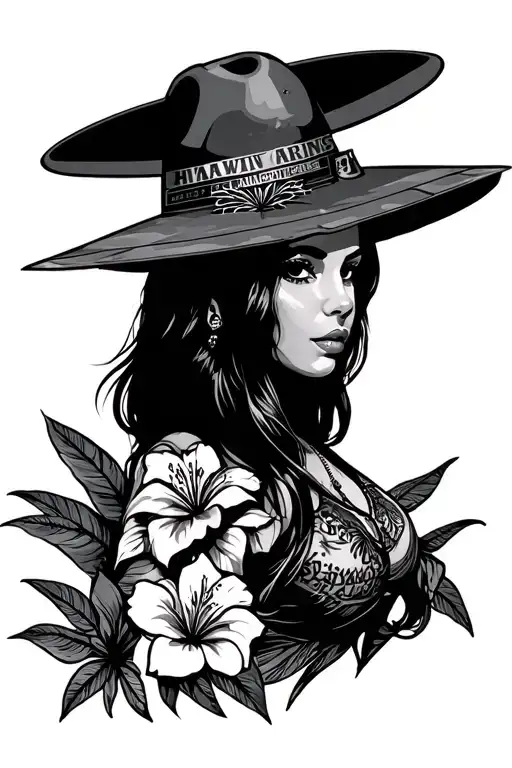 Hawaiian Airlines Gangster Girl