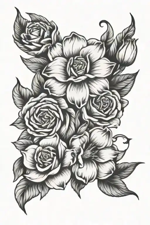 Flowers Mother Daughter