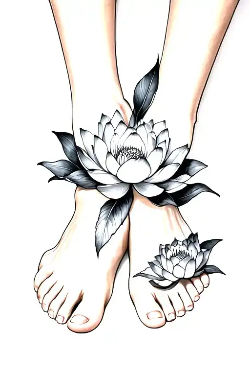 Lotus And Lark Feet