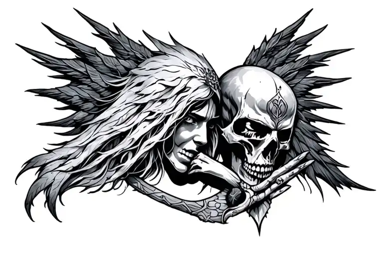 Hel Nordic Godess Of Death