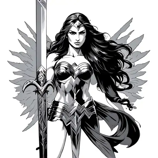 Wonder Woman God Killer Sword