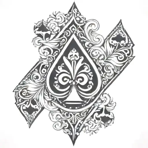 Queen Of Spades Symbol