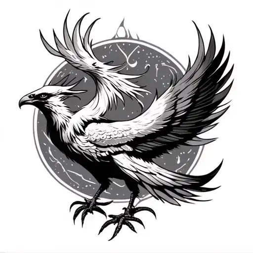 Phoenix Femine Tattoo