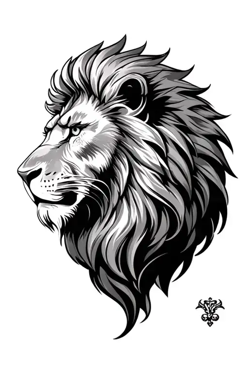 English Lion Art