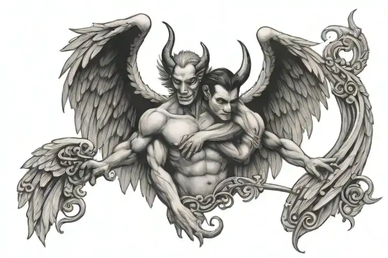 Devil With Angel Wings