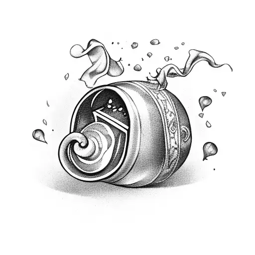 Potion Bottls With Love Potion Tattoo