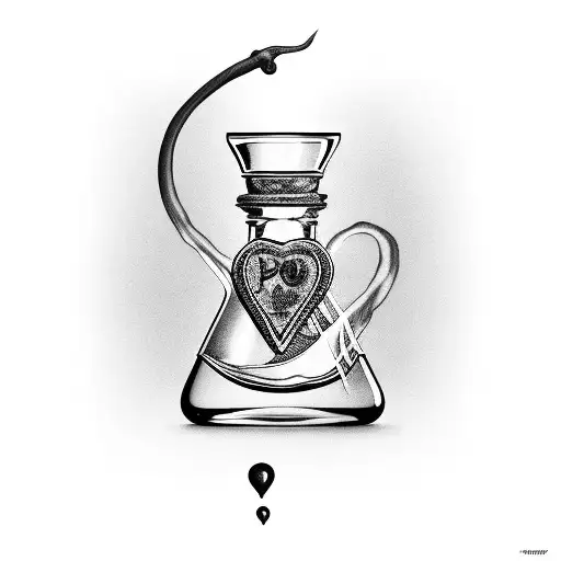 Potion Bottle With Love Potion